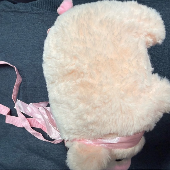 Plush Pig Shoulder Bag - Pink - Picture 7 of 8